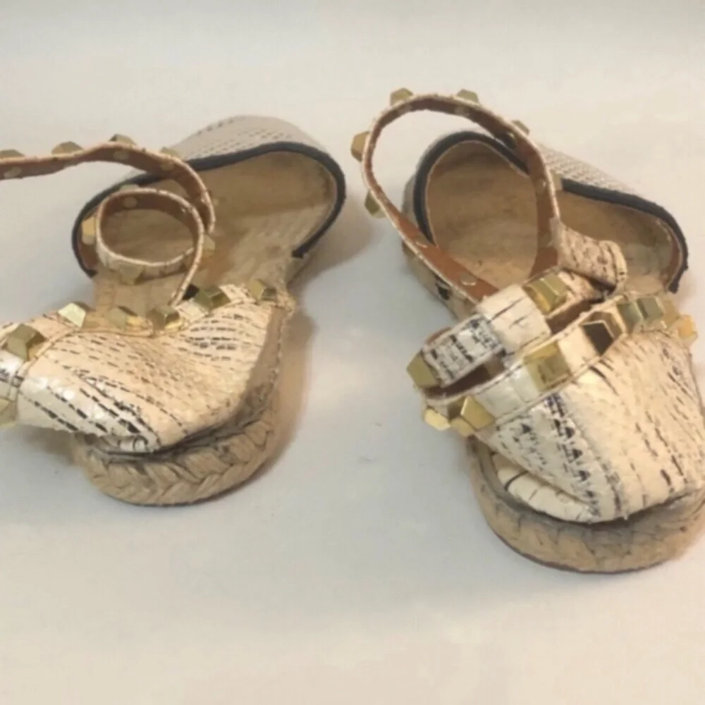 Rebecca Minkoff Studded Espadrilles With Mesh